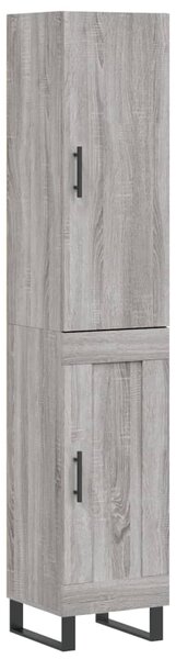Skříň highboard šedá sonoma 34,5 x 34 x 180 cm kompozitní dřevo 3199135