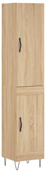 Skříň highboard dub sonoma 34,5 x 34 x 180 cm kompozitní dřevo 3199140