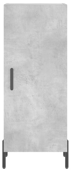 Skříň highboard betonově šedá 34,5x34x180 cm kompozitní dřevo 3199181
