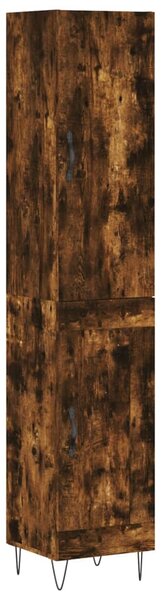 Skříň highboard kouřový dub 34,5 x 34 x 180 cm kompozitní dřevo 3199142