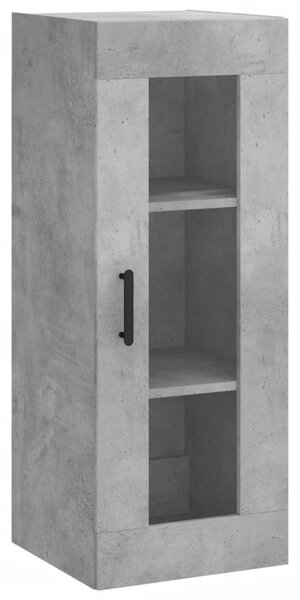 Skříň highboard betonově šedá 34,5x34x180 cm kompozitní dřevo 3199181