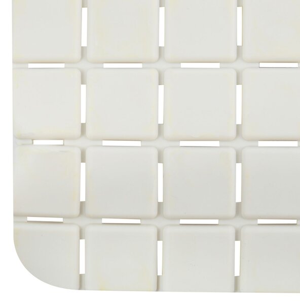 MSV protiskluzová podložka do sprchy QUADRO Premium, bílá, SBS kaučuk, 54 x 54 cm