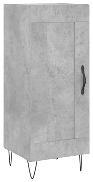 Skříň highboard betonově šedá 34,5x34x180 cm kompozitní dřevo 3199141