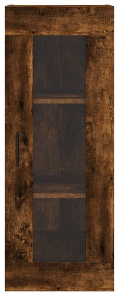Skříň highboard kouřový dub 34,5 x 34 x 180 cm kompozitní dřevo 3199382