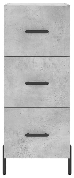 Skříň highboard betonově šedá 34,5x34x180 cm kompozitní dřevo 3199245