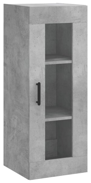 Skříň highboard betonově šedá 34,5x34x180 cm kompozitní dřevo 3199373