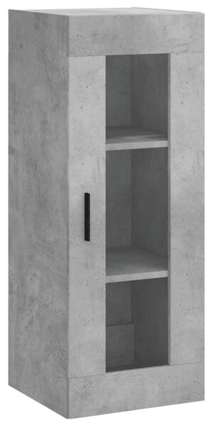 Skříň highboard betonově šedá 34,5x34x180 cm kompozitní dřevo 3199189