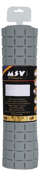 MSV protiskluzová podložka do sprchy QUADRO Premium, šedá, SBS kaučuk, 54 x 54 cm