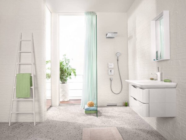 Hansgrohe Rainmaker Select horní sprcha 580 3jet, bílá/chrom 24001400