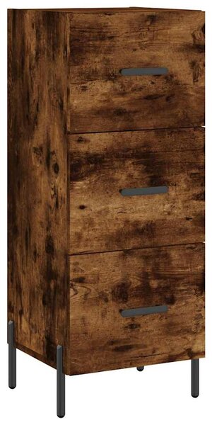 Skříň highboard kouřový dub 34,5 x 34 x 180 cm kompozitní dřevo 3199246