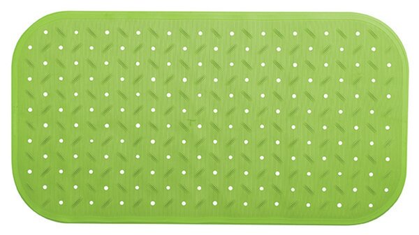 MSV protiskluzová podložka do vany CLASS Premium, zelená, SBS kaučuk, 36 x 65 cm
