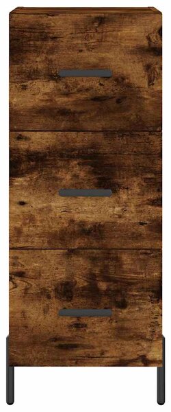 Skříň highboard kouřový dub 34,5 x 34 x 180 cm kompozitní dřevo 3199246