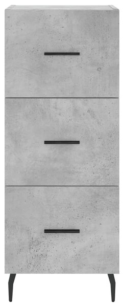 Skříň highboard betonově šedá 34,5x34x180 cm kompozitní dřevo 3199253