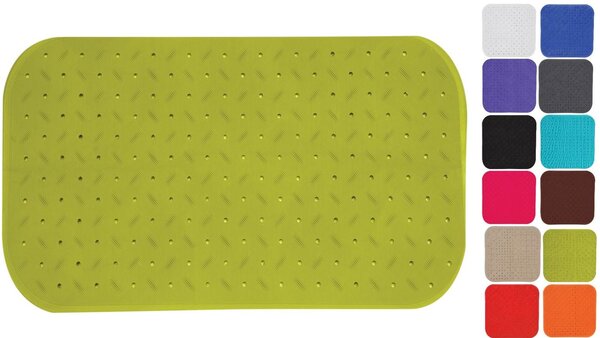 MSV protiskluzová podložka do vany CLASS Premium, zelená, SBS kaučuk, 36 x 65 cm