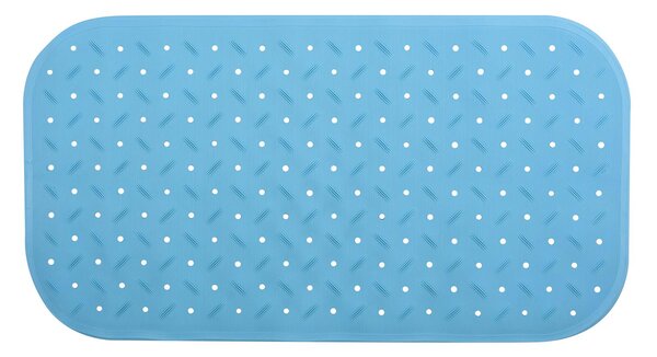 MSV protiskluzová podložka do vany CLASS Premium, nebesky modrá, SBS kaučuk, 36 x 65 cm