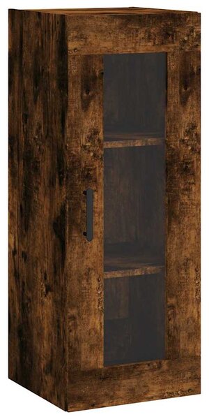 Skříň highboard kouřový dub 34,5 x 34 x 180 cm kompozitní dřevo 3199246