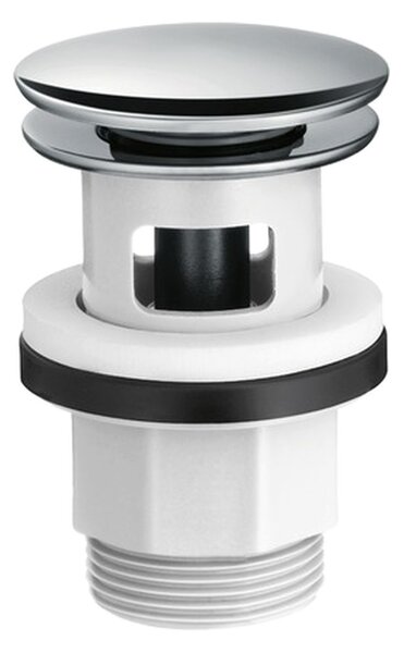 Hansgrohe Odtoková souprava Push-Open pro umyvadlové a bidetové baterie, chrom 50105000