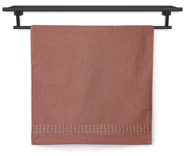Ručník Veba NORA Ratan hnědorůžová Velikost: 50x100 cm