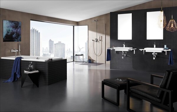 GROHE Eurocube Joy - Páková umyvadlová baterie DN 15, velikost S, Chrom 23654000