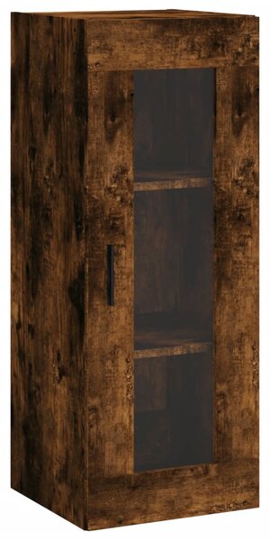 Skříň highboard kouřový dub 34,5 x 34 x 180 cm kompozitní dřevo 3199254