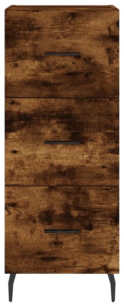 Skříň highboard kouřový dub 34,5 x 34 x 180 cm kompozitní dřevo 3199254