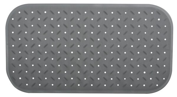 MSV protiskluzová podložka do vany CLASS Premium, šedá, SBS kaučuk, 36 x 65 cm