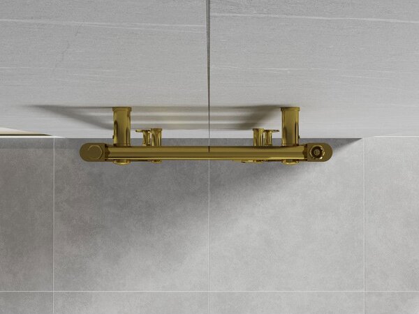 Mexen Mars koupelnový radiátor 500 x 400 mm, 141 W, zlatý - W110-0500-400-00-50