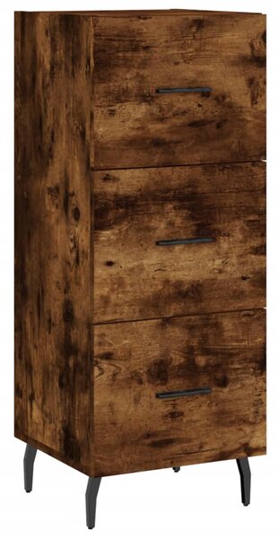 Skříň highboard kouřový dub 34,5 x 34 x 180 cm kompozitní dřevo 3199254