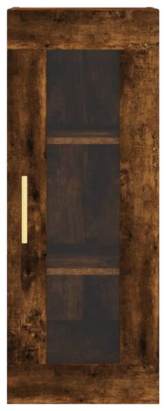 Skříň highboard kouřový dub 34,5 x 34 x 180 cm kompozitní dřevo 3199358
