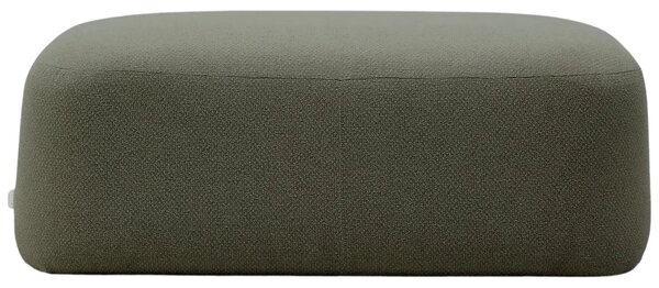 LÉTO -15% Kave Home Zelená podnožka Martina 123 x 85 cm