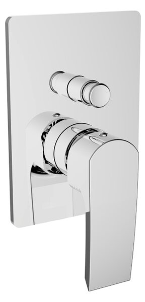 Teorema Merida - vanová baterie pod omítku, komplet, chrom 8Q010