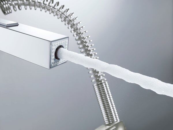 GROHE Eurocube - Páková dřezová baterie, DN 15, Chrom 31395000