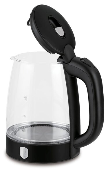 Rychlovarná konvice skleněná 1,7 L Matte Black Collection