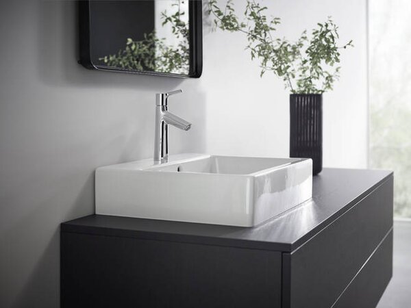 Hansgrohe Talis S Páková umyvadlová baterie 100 bez odtokové soupravy, chrom 72021000