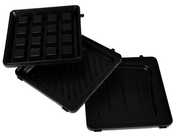 Sendvičovač 3 v 1 s odnímatelnými deskami Black Rose Collection