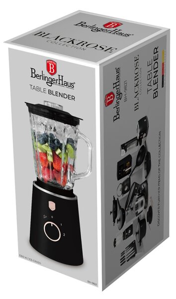 Stolní mixér se skleněnou nádobou 1,5 L 1000 W Black Rose Collection