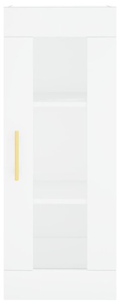 Skříň highboard bílá 34,5 x 34 x 180 cm kompozitní dřevo 3199417