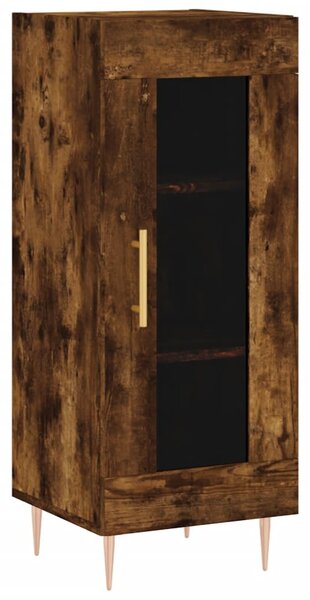 Skříň highboard kouřový dub 34,5 x 34 x 180 cm kompozitní dřevo 3199422