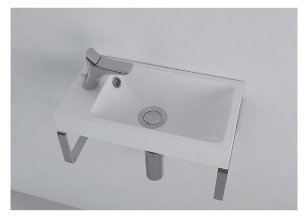 Vima 176 - Umyvátko 400x220 mm, s přepadem, bílá