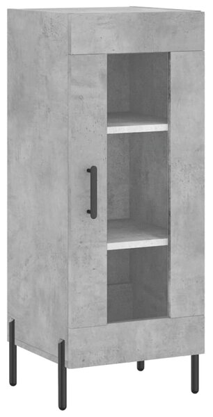 Skříň highboard betonově šedá 34,5x34x180 cm kompozitní dřevo 3199437