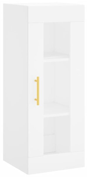 Skříň highboard bílá 34,5 x 34 x 180 cm kompozitní dřevo 3199417