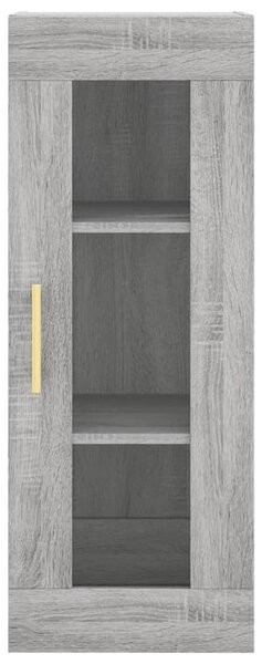 Skříň highboard šedá sonoma 34,5 x 34 x 180 cm kompozitní dřevo 3199423