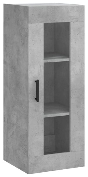 Skříň highboard betonově šedá 34,5x34x180 cm kompozitní dřevo 3199501