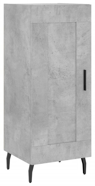 Skříň highboard betonově šedá 34,5x34x180 cm kompozitní dřevo 3199509