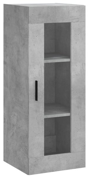 Skříň highboard betonově šedá 34,5x34x180 cm kompozitní dřevo 3199509