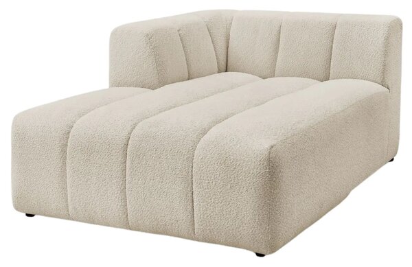 Bobochic Paris Béžová bouclé lenoška Annecy 170 cm, levá