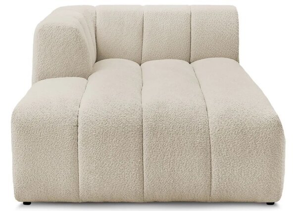 Bobochic Paris Béžová bouclé lenoška Annecy 170 cm, levá