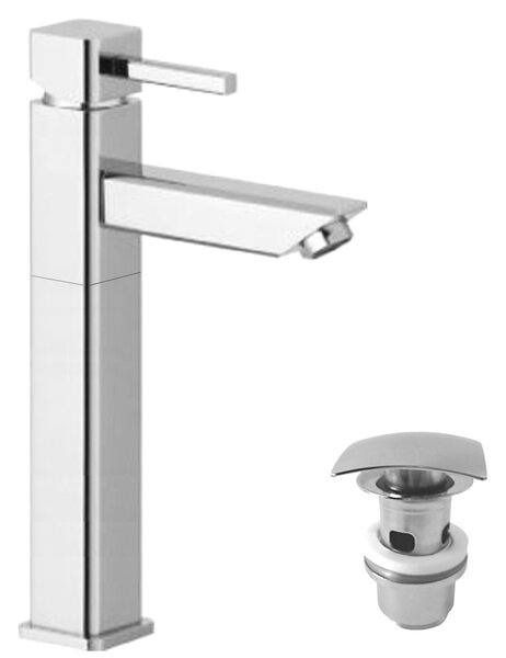 Teorema PROFILO - Umyvadlová baterie s Push-Open, chrom TEPR53341