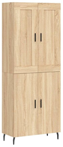 Skříň highboard dub sonoma 69,5 x 34 x 180 cm kompozitní dřevo 3199572