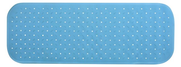 MSV protiskluzová podložka do vany CLASS Premium, nebesky modrá, SBS kaučuk, 36 x 97 cm